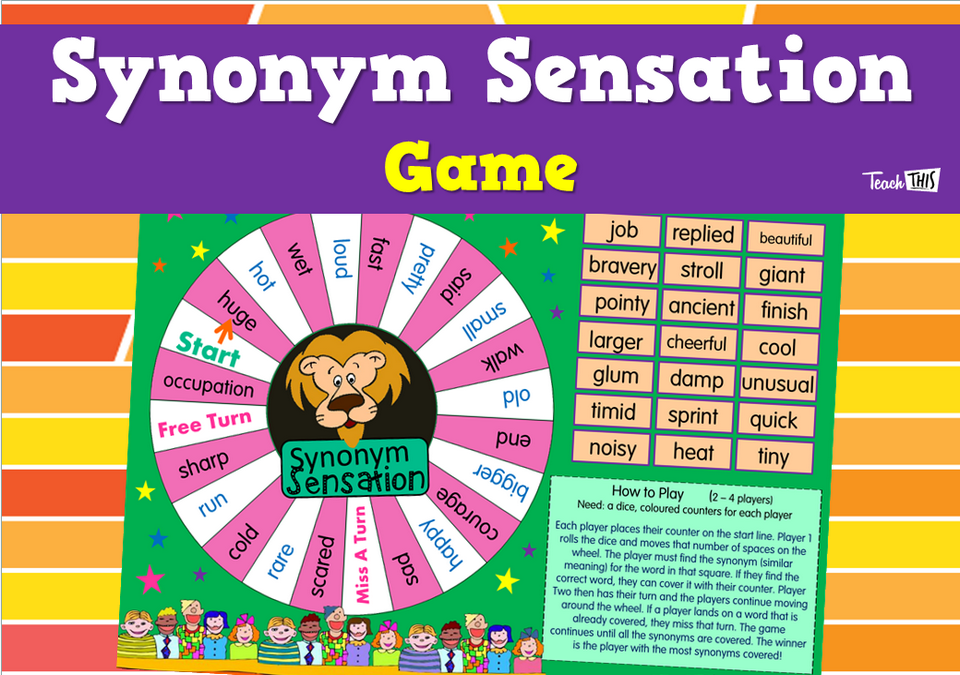 Synonym Sensation Game