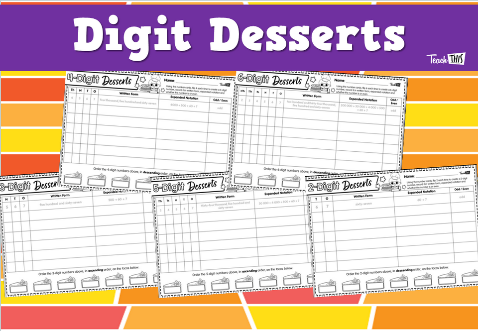 Digit Desserts