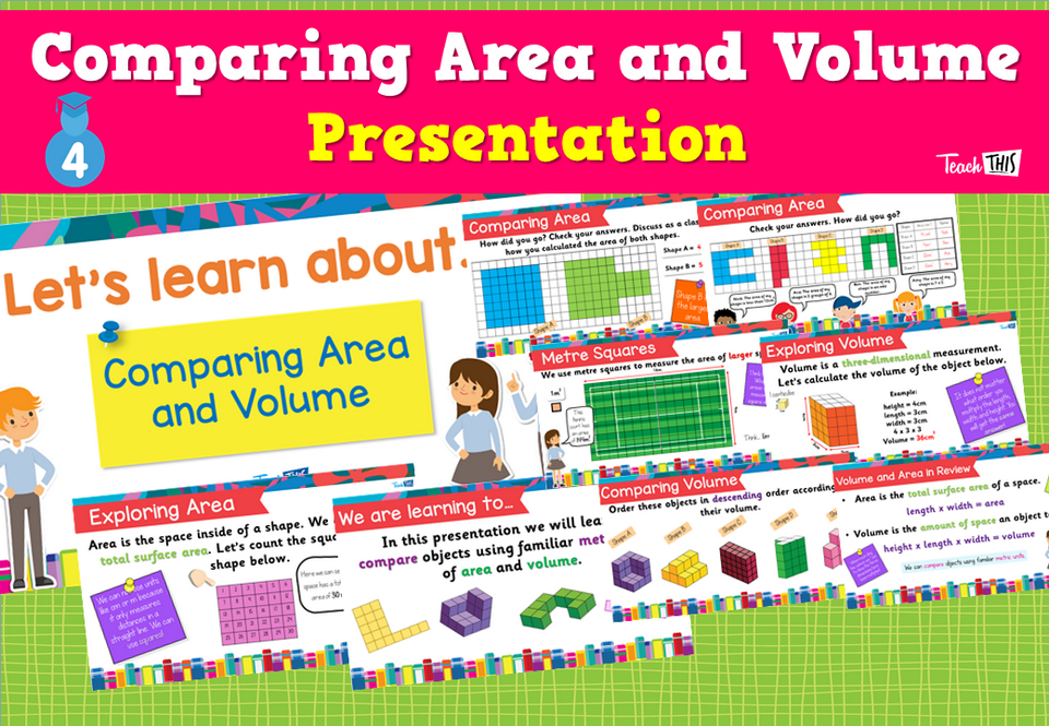 Comparing Area and Volume - Presentation