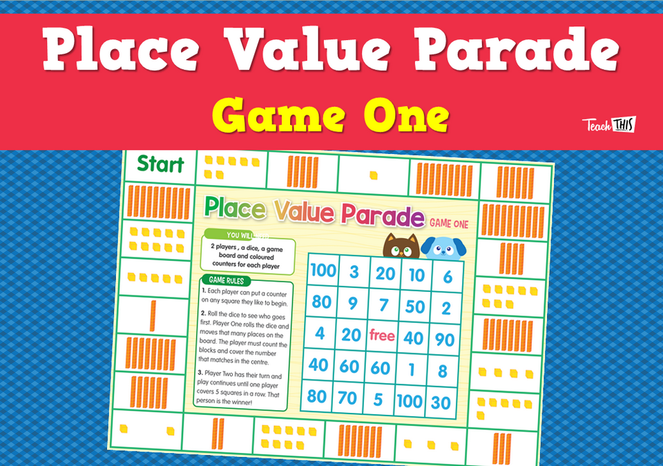 Place Value Parade - Game One