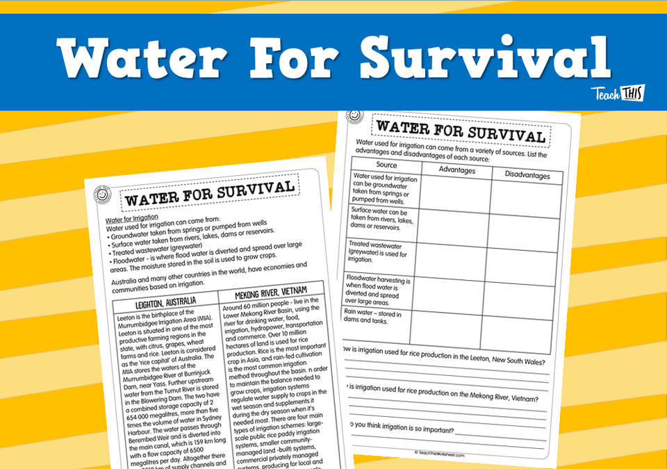 Water For Survival (pg2)