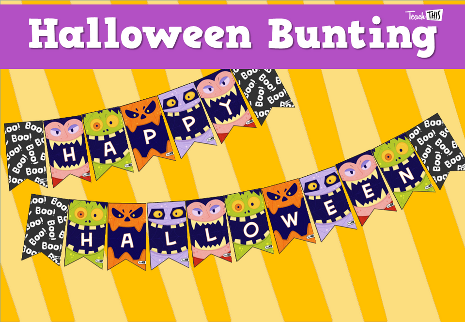 Halloween - Bunting