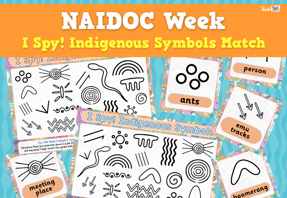 NAIDOC Week I Spy! Indigenous Symbols Match