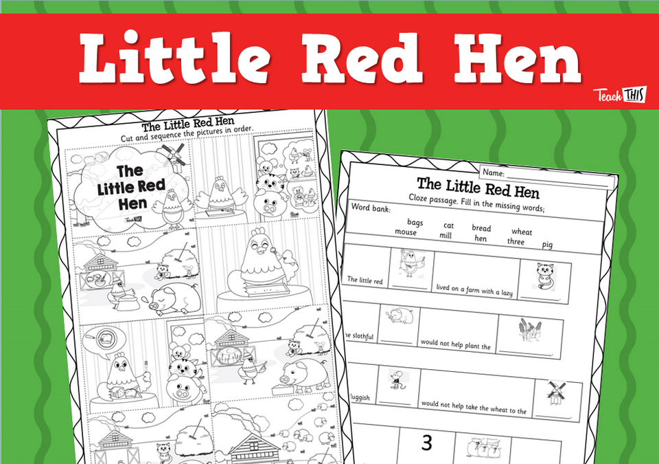 Little Red Hen - Activity Sheets