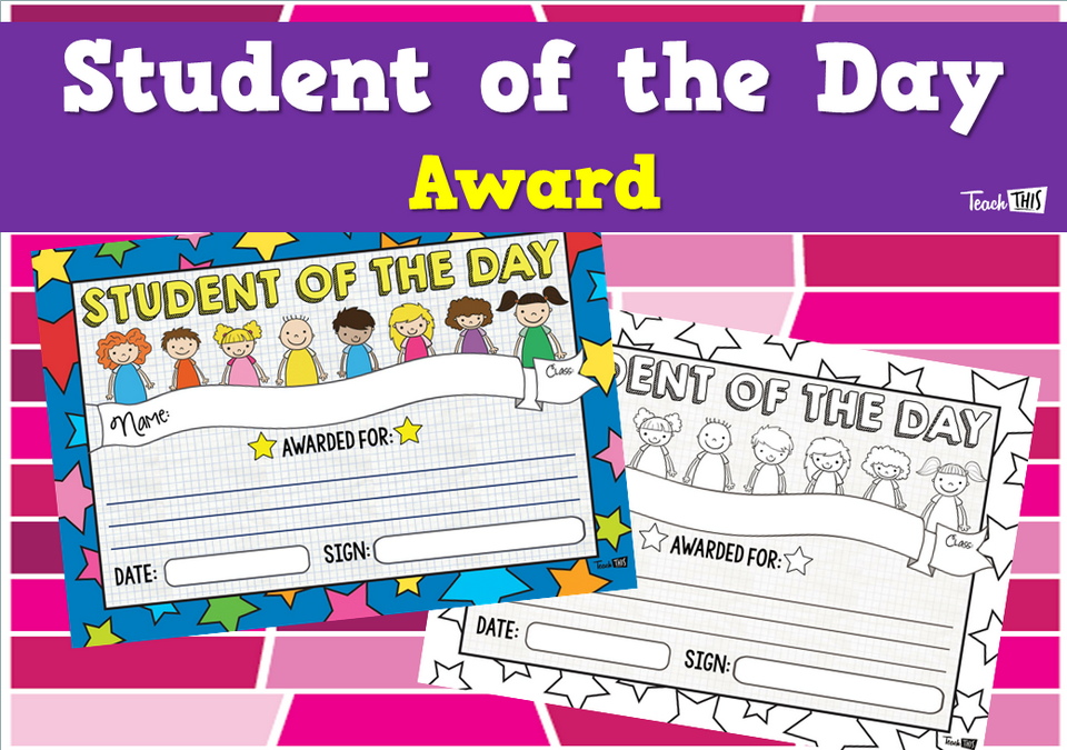 Student of the Day Award