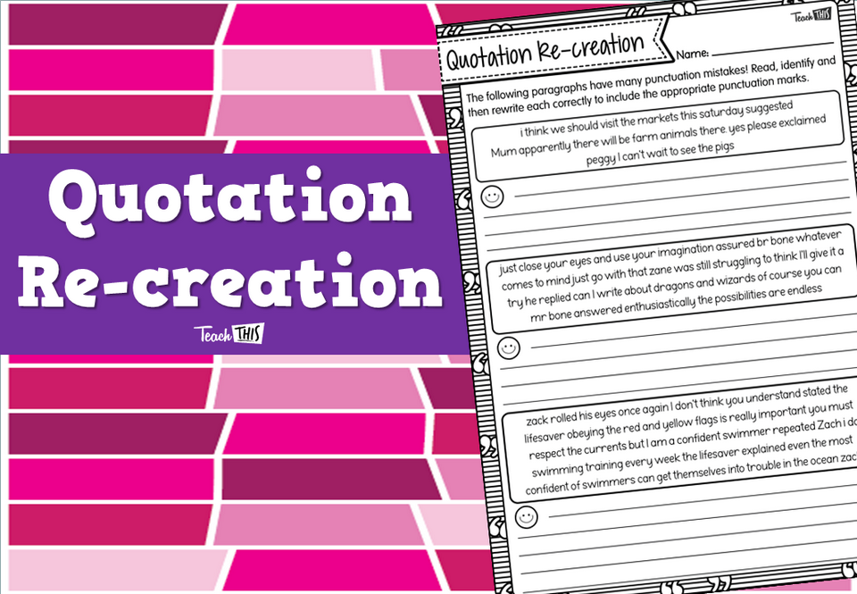 Quotation Re-creation