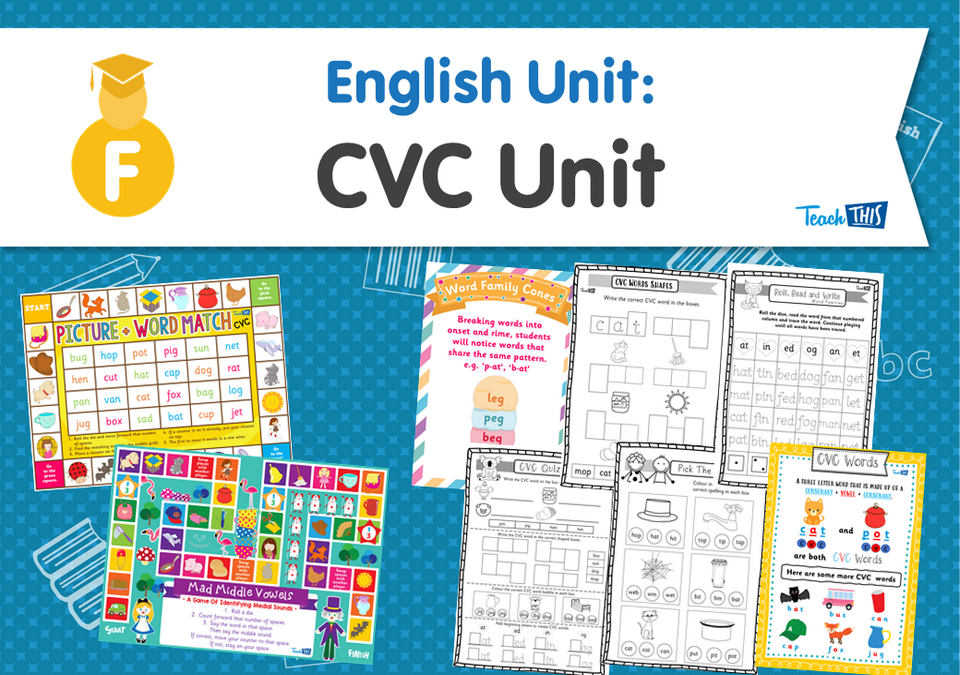 English Unit: CVC Unit