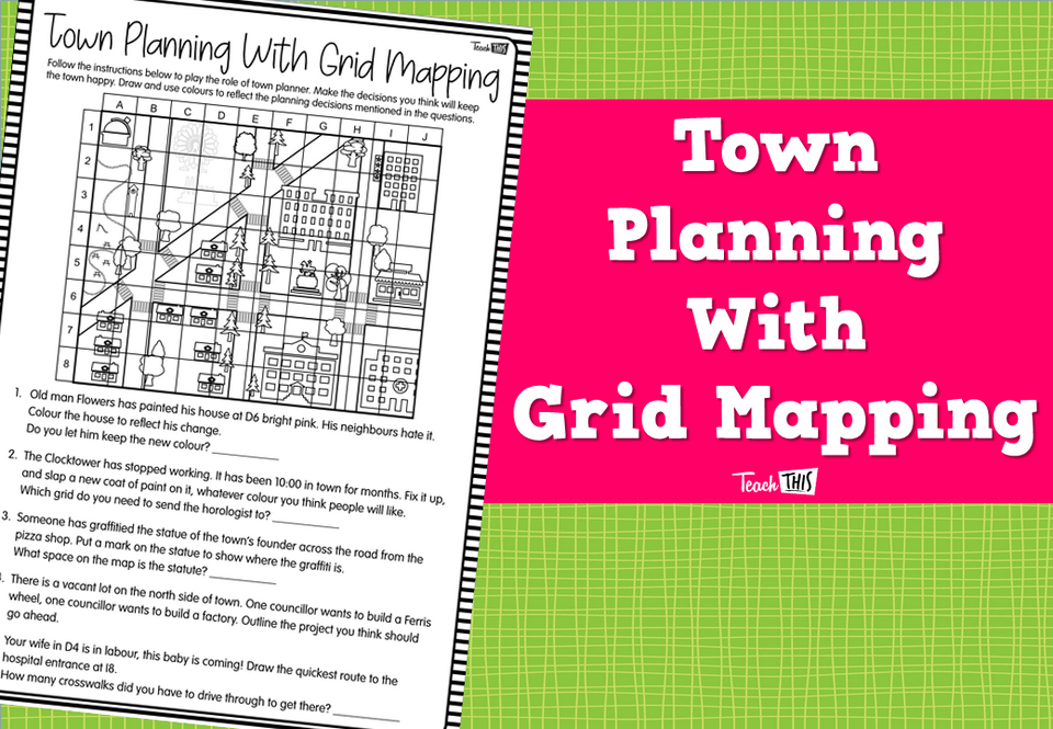 Town Planning With Grid Mapping