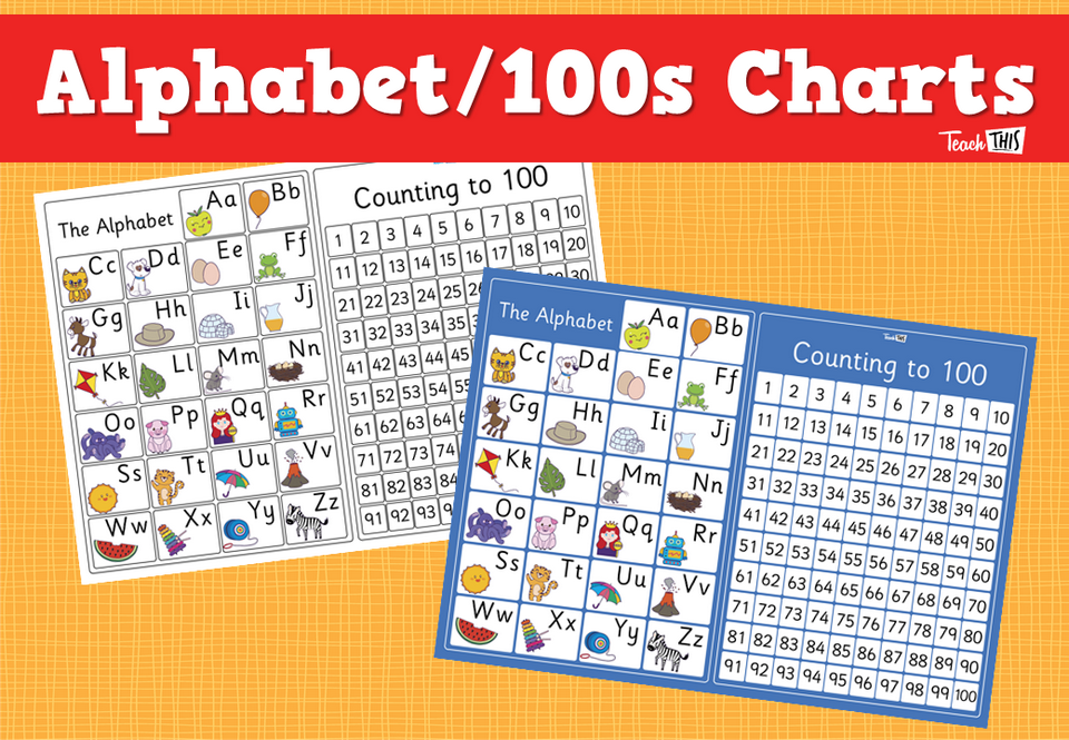 Alphabet/100s Charts