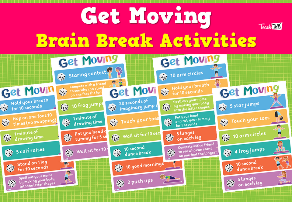 Get Moving Brain Break Activities