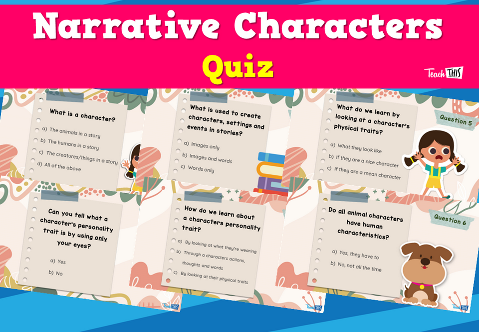 Narrative Characters Quiz