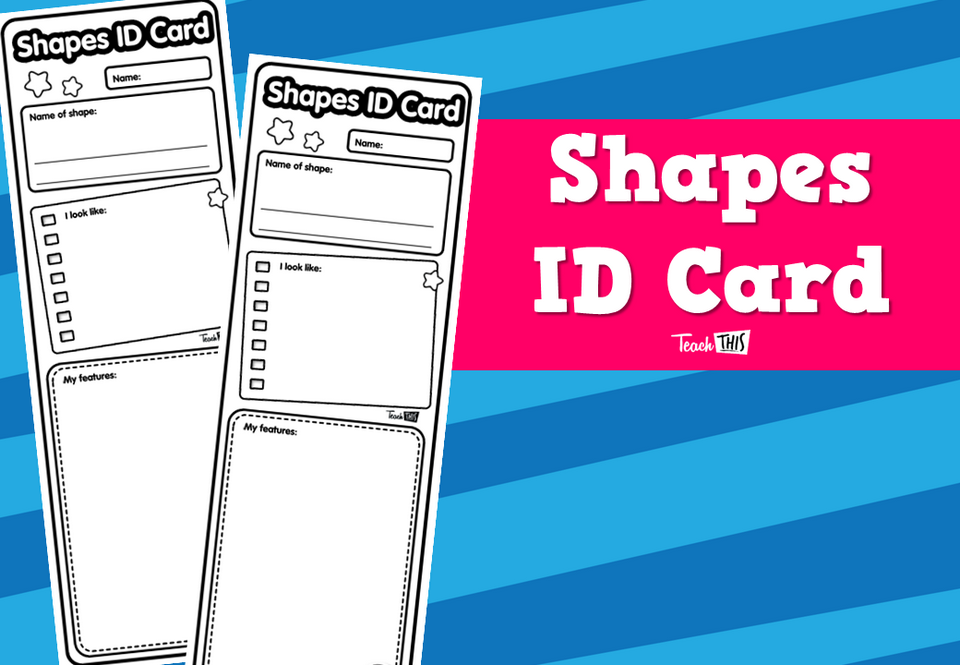 Shapes ID Card