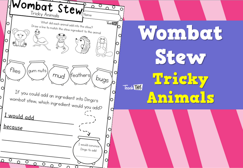 Wombat Stew: Tricky Animals