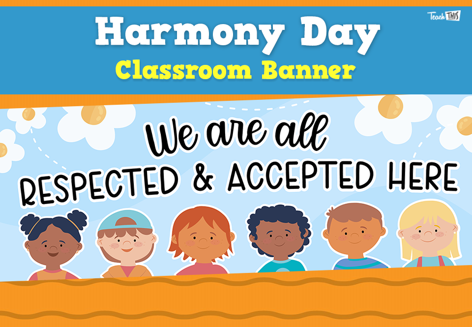 Harmony Day - Classroom Banner
