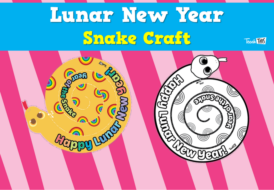 Lunar New Year - Snake Craft