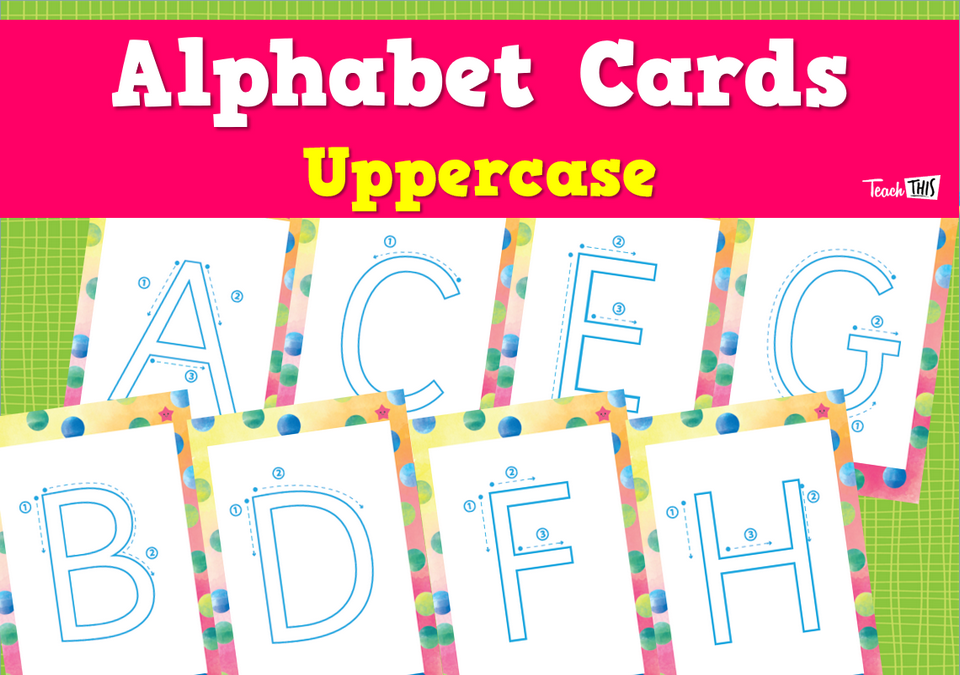 Alphabet Cards - Uppercase