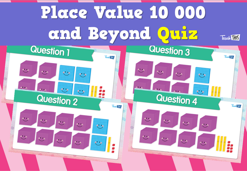 Place Value 10 000 and Beyond - Quiz