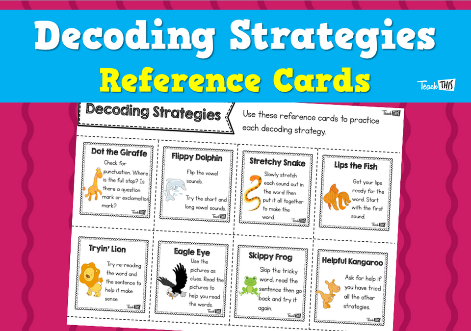 Decoding Strategies - Reference Cards