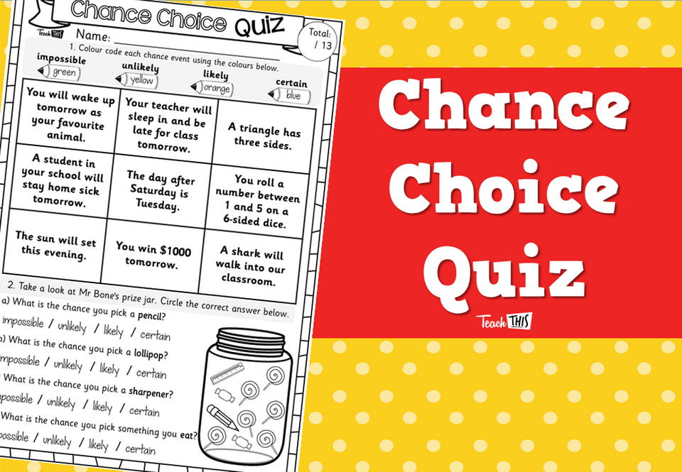 Chance Choice Quiz