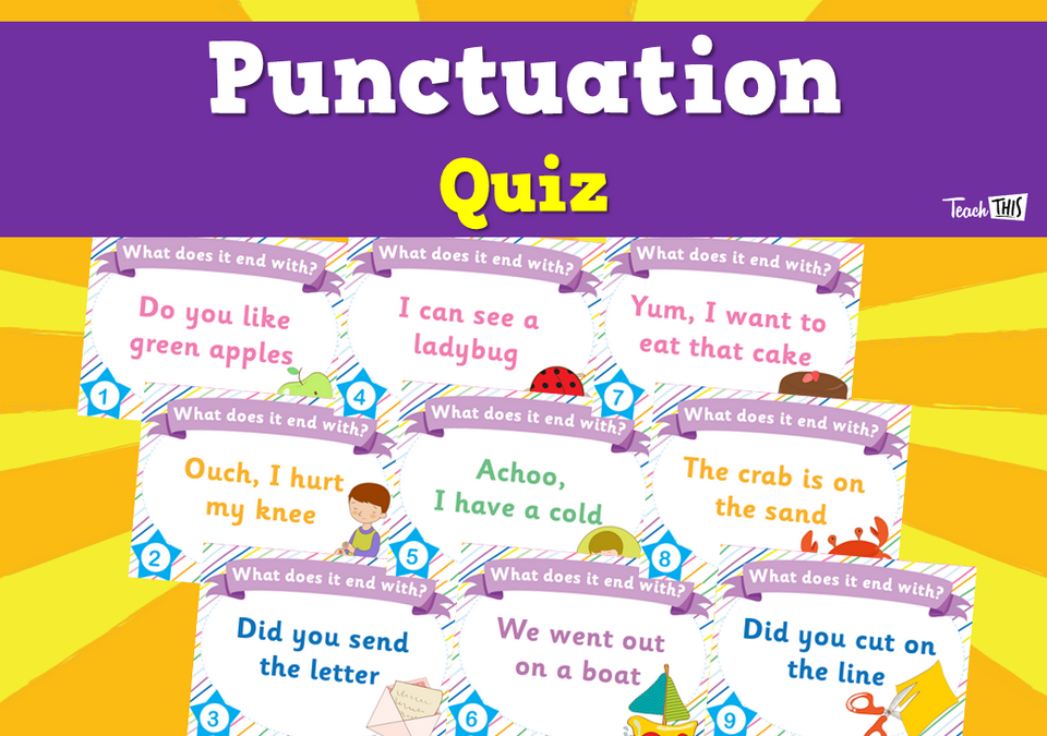 Punctuation - Quiz