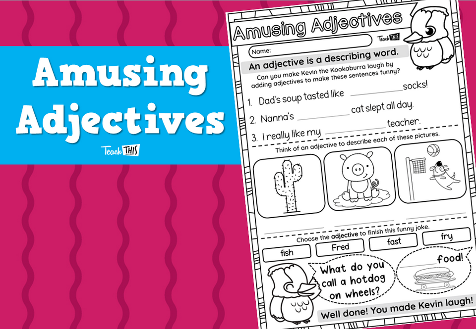 Amusing Adjectives