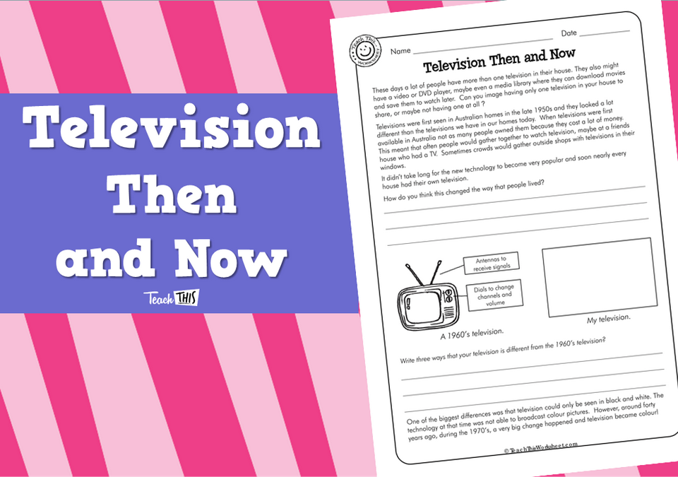 Television Then and Now