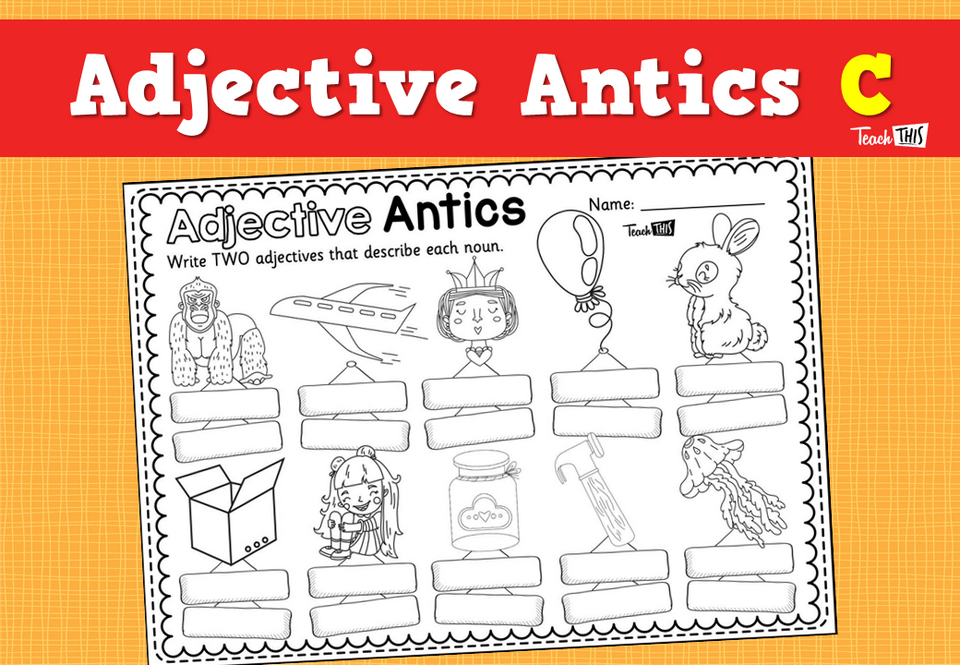 Adjective Antics C