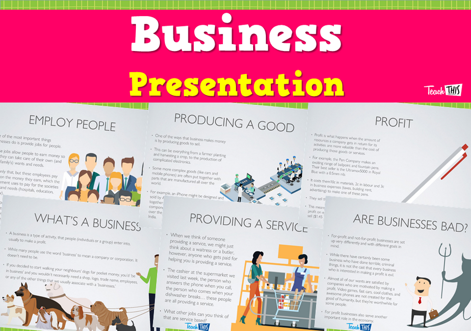 Business - Presentation