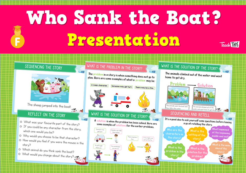 Who Sank the Boat? - Presentation