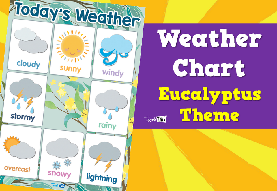 Weather Chart  - Eucalyptus Theme
