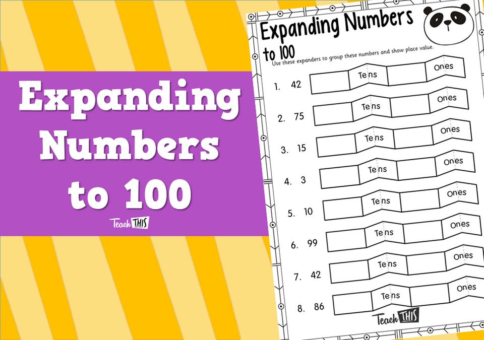 Expanding Numbers to 100