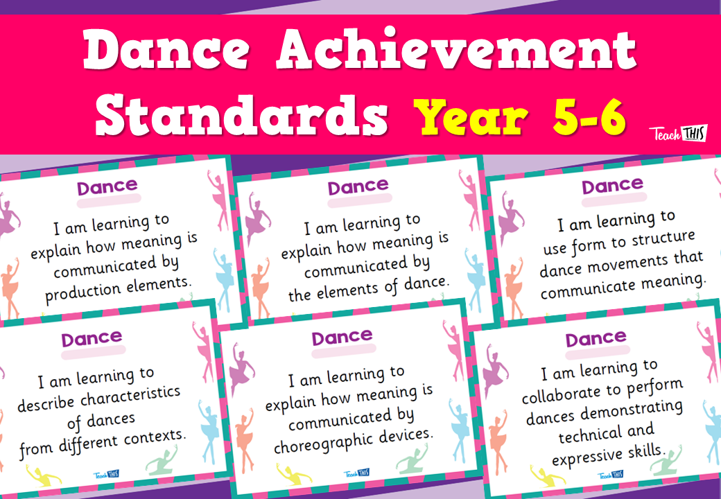 Dance Achievement Standards Year 5-6