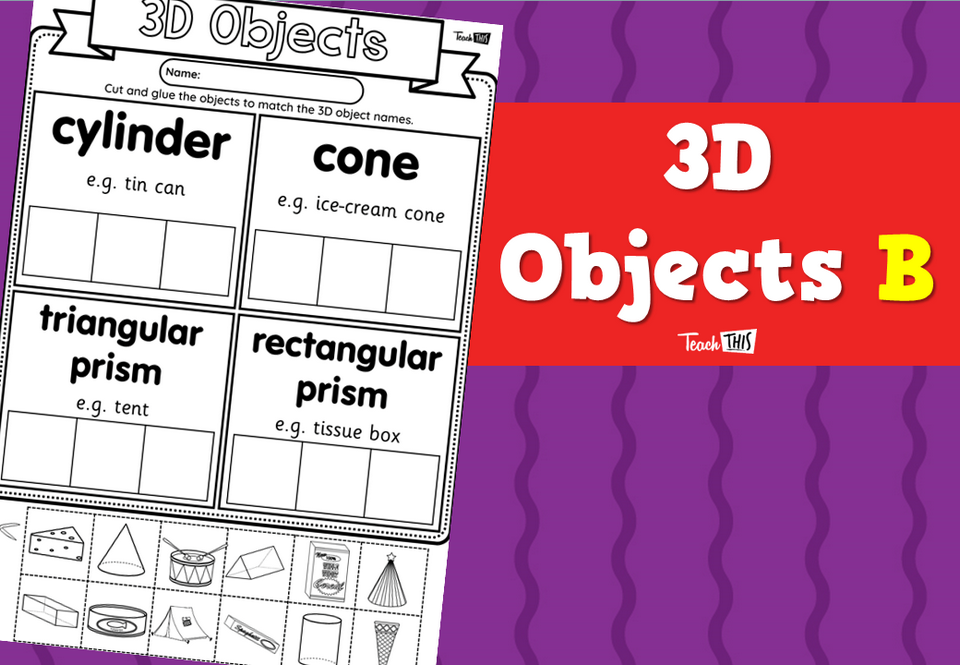 3D Objects B