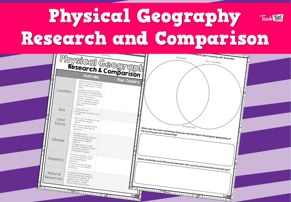 Physical Geography Research and Comparison