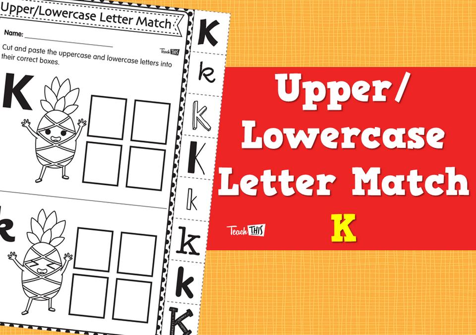 Upper/Lowercase Letter Match K