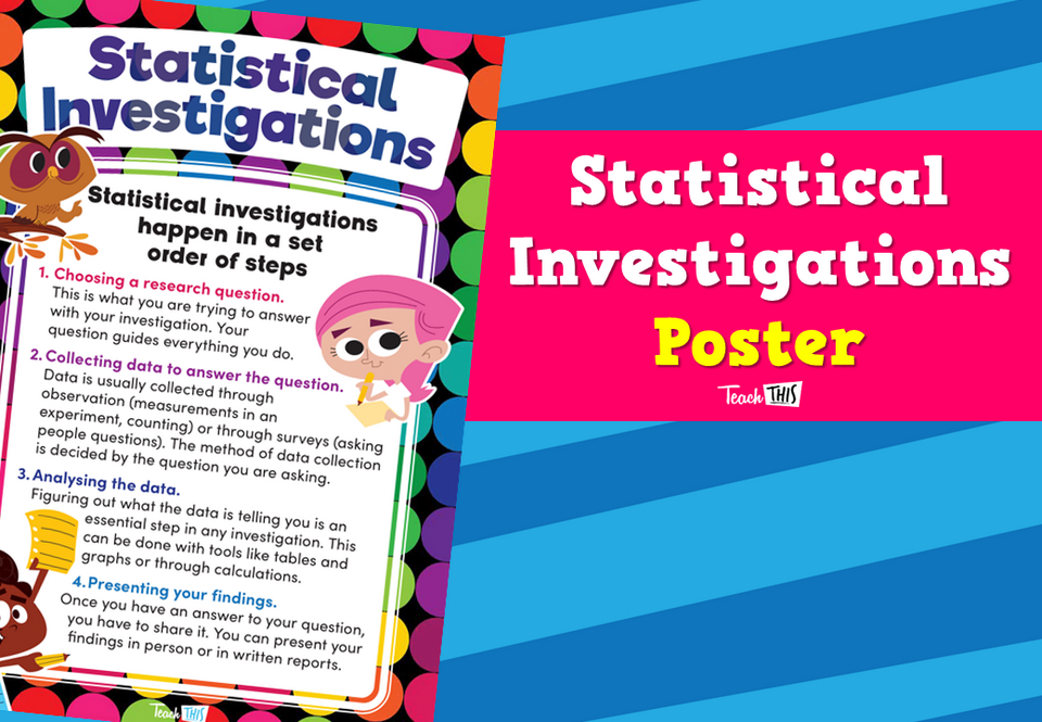 Statistical Investigations Poster