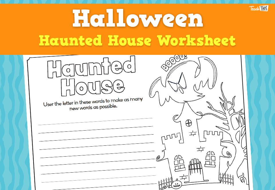 Haunted House - Worksheet