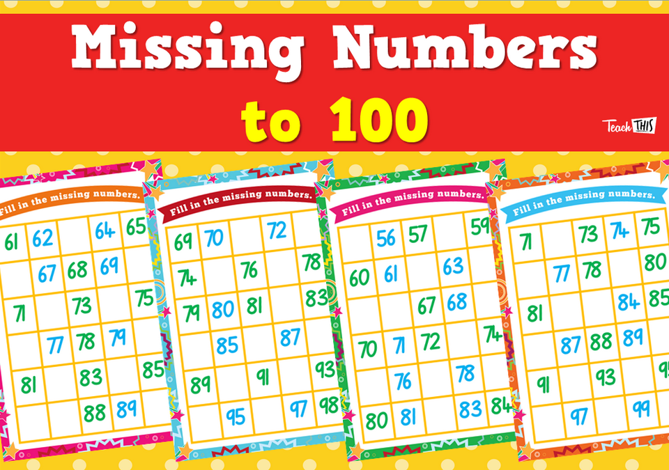 Missing Numbers to 100