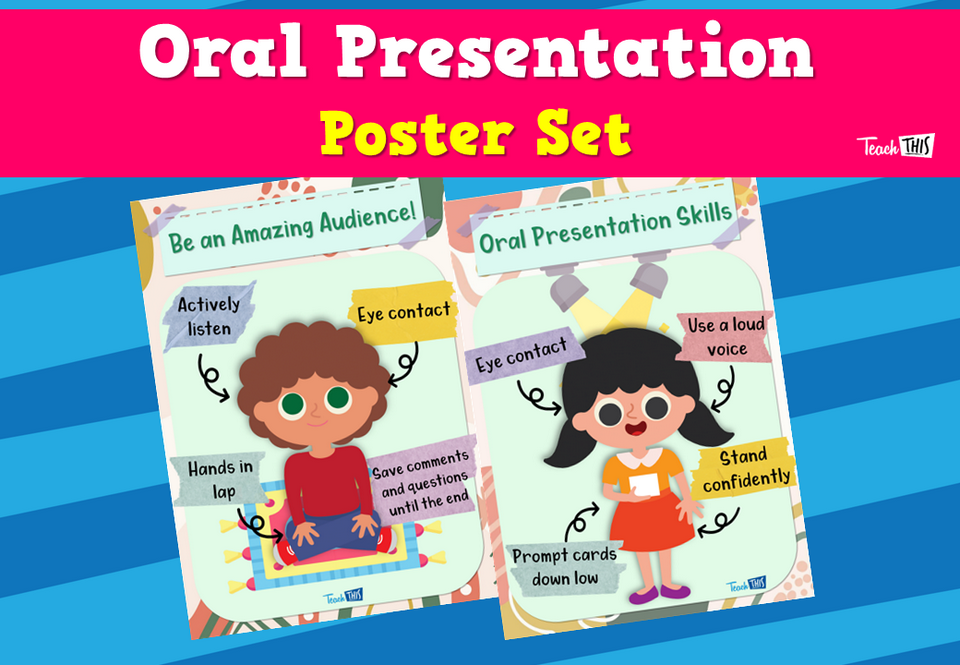 Oral Presentation Poster Set