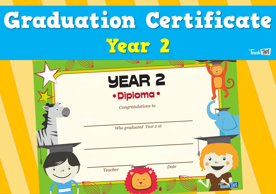 Graduation Certificate - Year 2