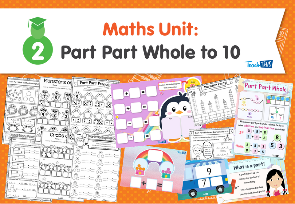 Maths Unit: Part Part Whole to 10
