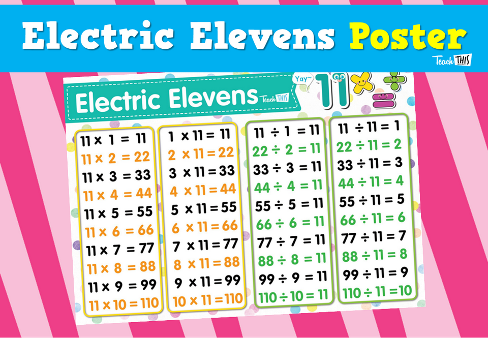 Electric Elevens Poster