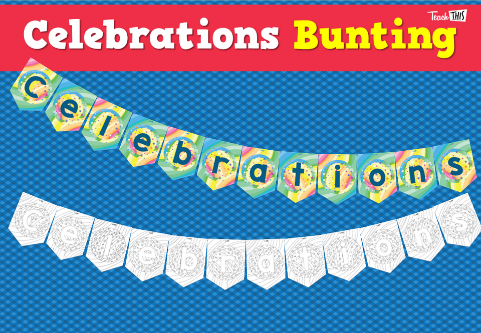Celebrations Bunting