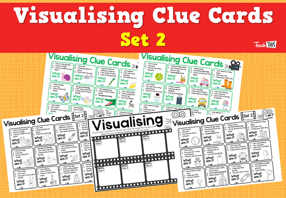 Visualising Clue Cards: Set 2