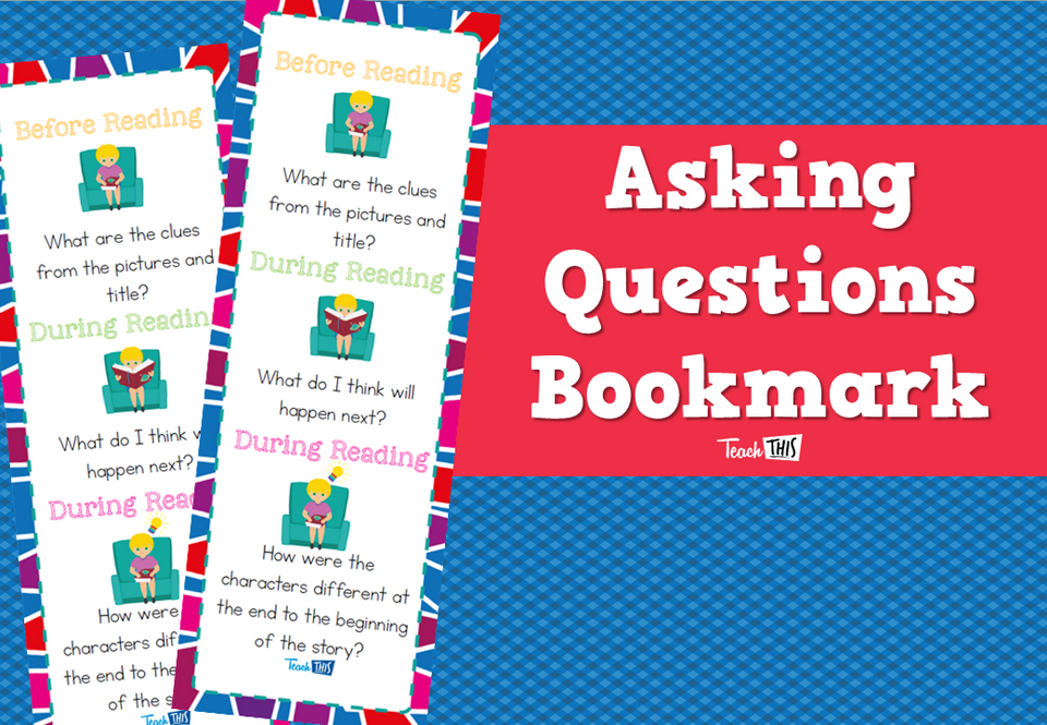 Asking Questions Bookmark