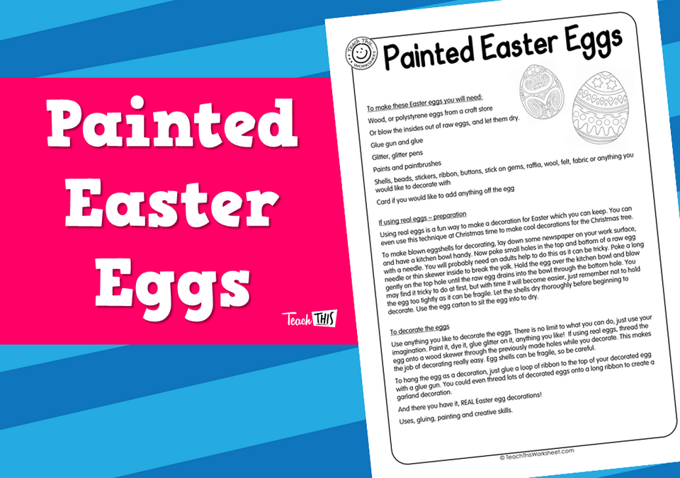 Painted Easter Eggs