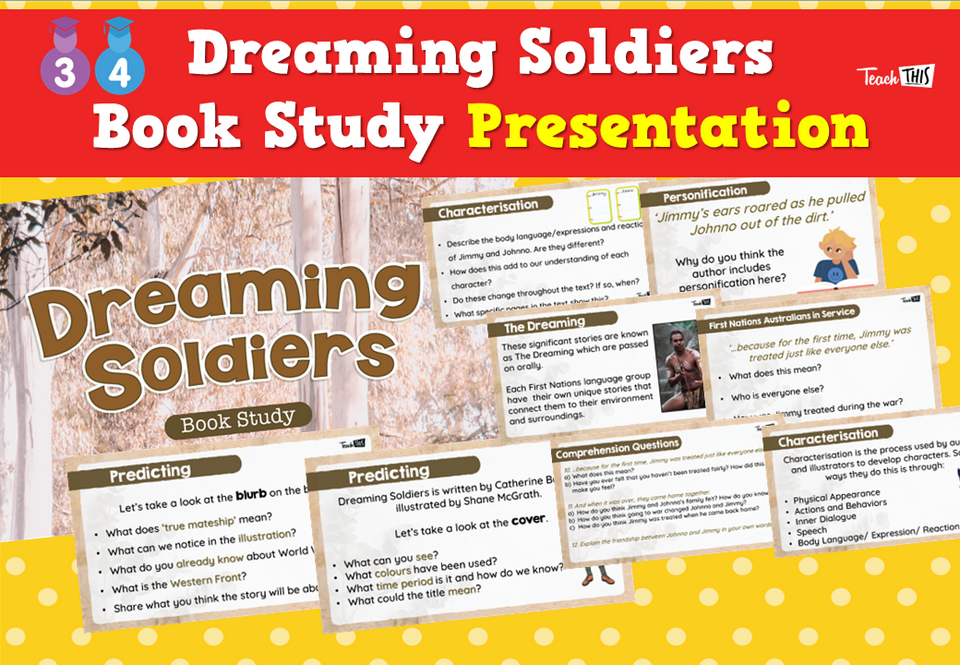 Dreaming Soldiers Book Study - Presentation