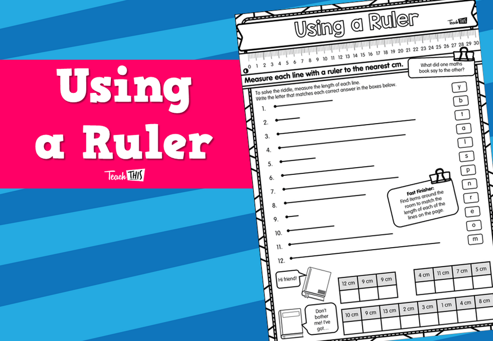 Using a Ruler
