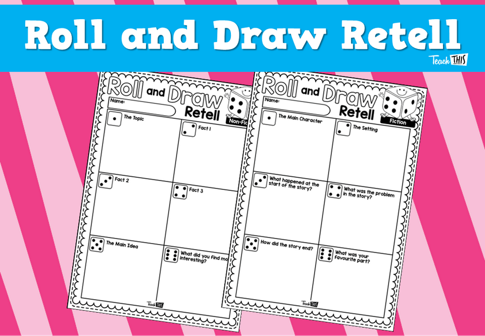 Roll and Draw Retell