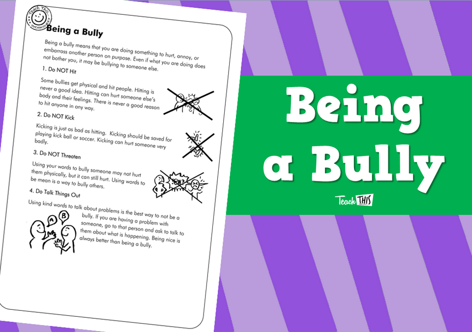Being a Bully (2pg)